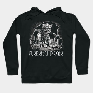 Purrrfect Digger Hoodie